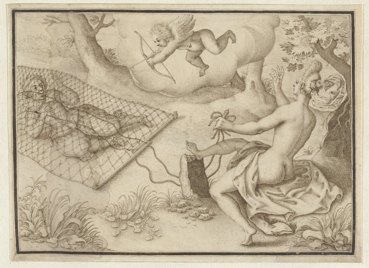 The Dragnet by Adriaen Matham (possibly)