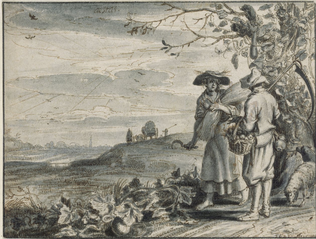 Summer by Adriaen Pietersz van de Venne