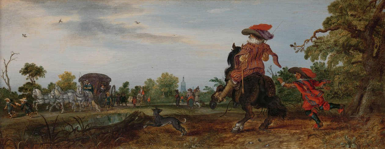 Summer (Greeting), 1625 by Adriaen Pietersz van de Venne