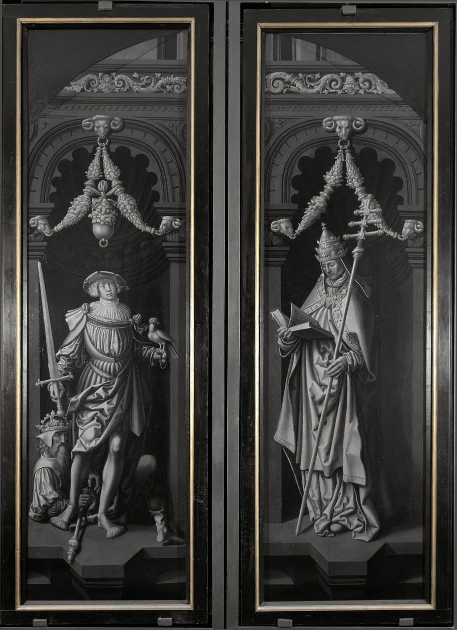 Triptych of Saint Pancrazio (closed panels) by Adriaen Ysenbrandt