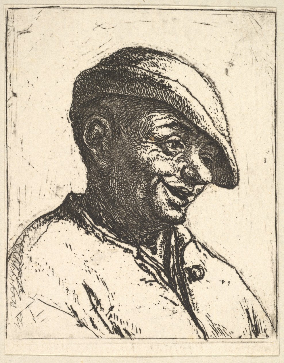 Laughing Peasant by Adriaen van Ostade