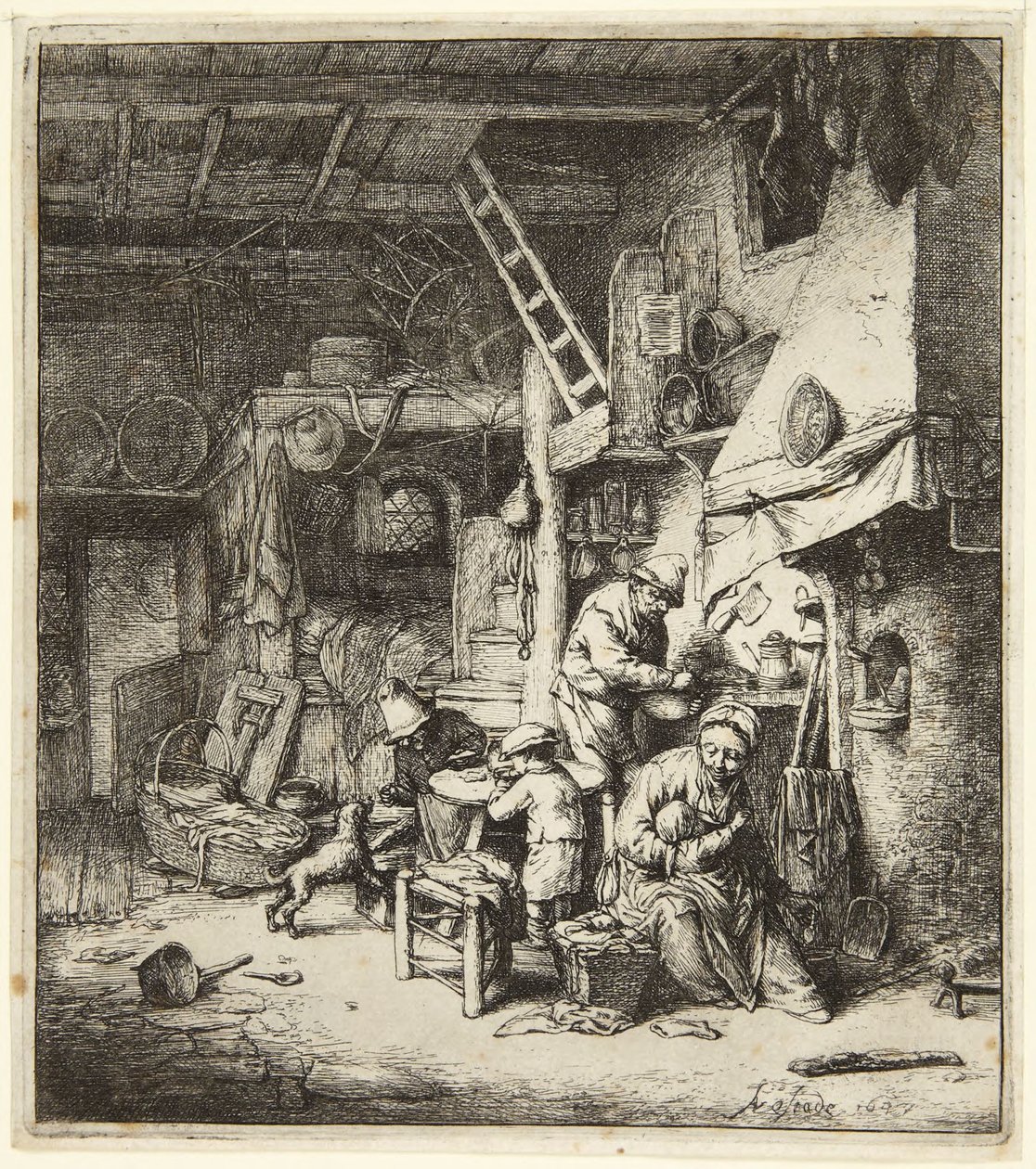 The Family by Adriaen van Ostade