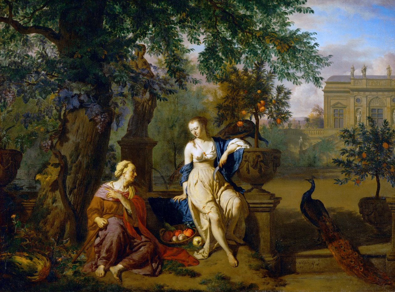 Vertumnus and Pomona by Adriaen van de Velde