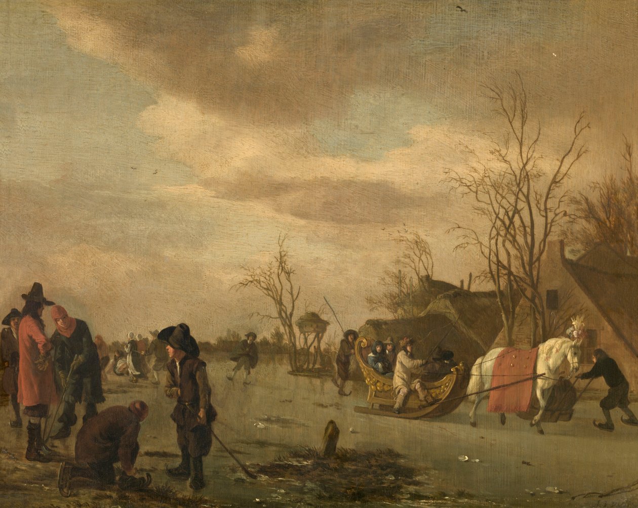 Winter Pleasures by Adriaen van de Velde