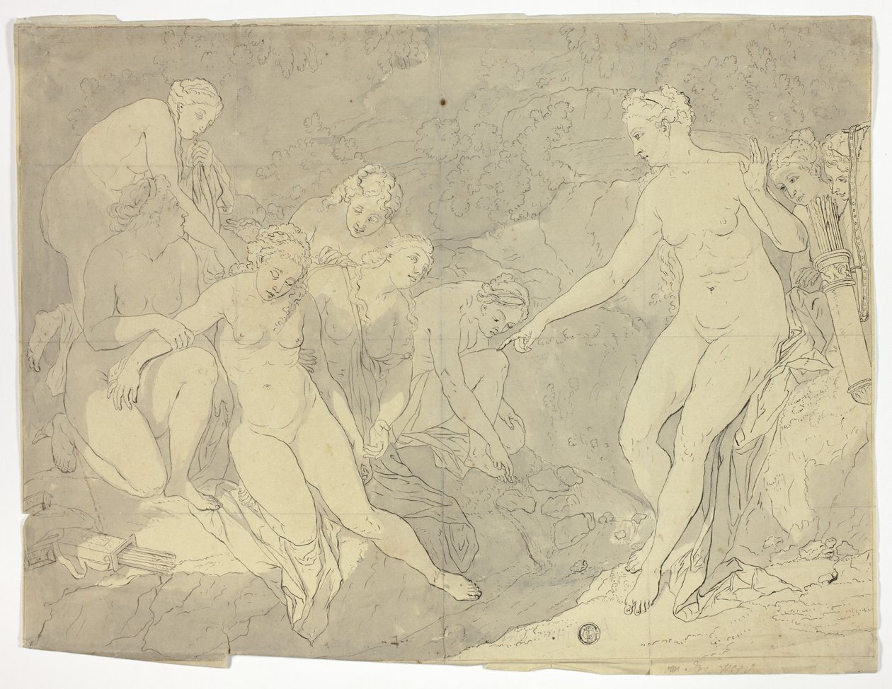 Diana and Callisto by Adriaen van der Werff