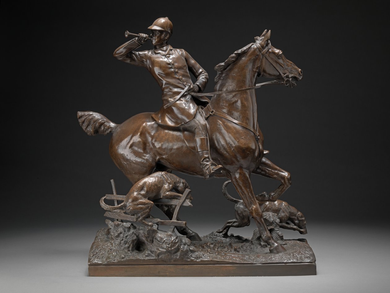 Gone Away - A Hunting Group by Adrian Jones