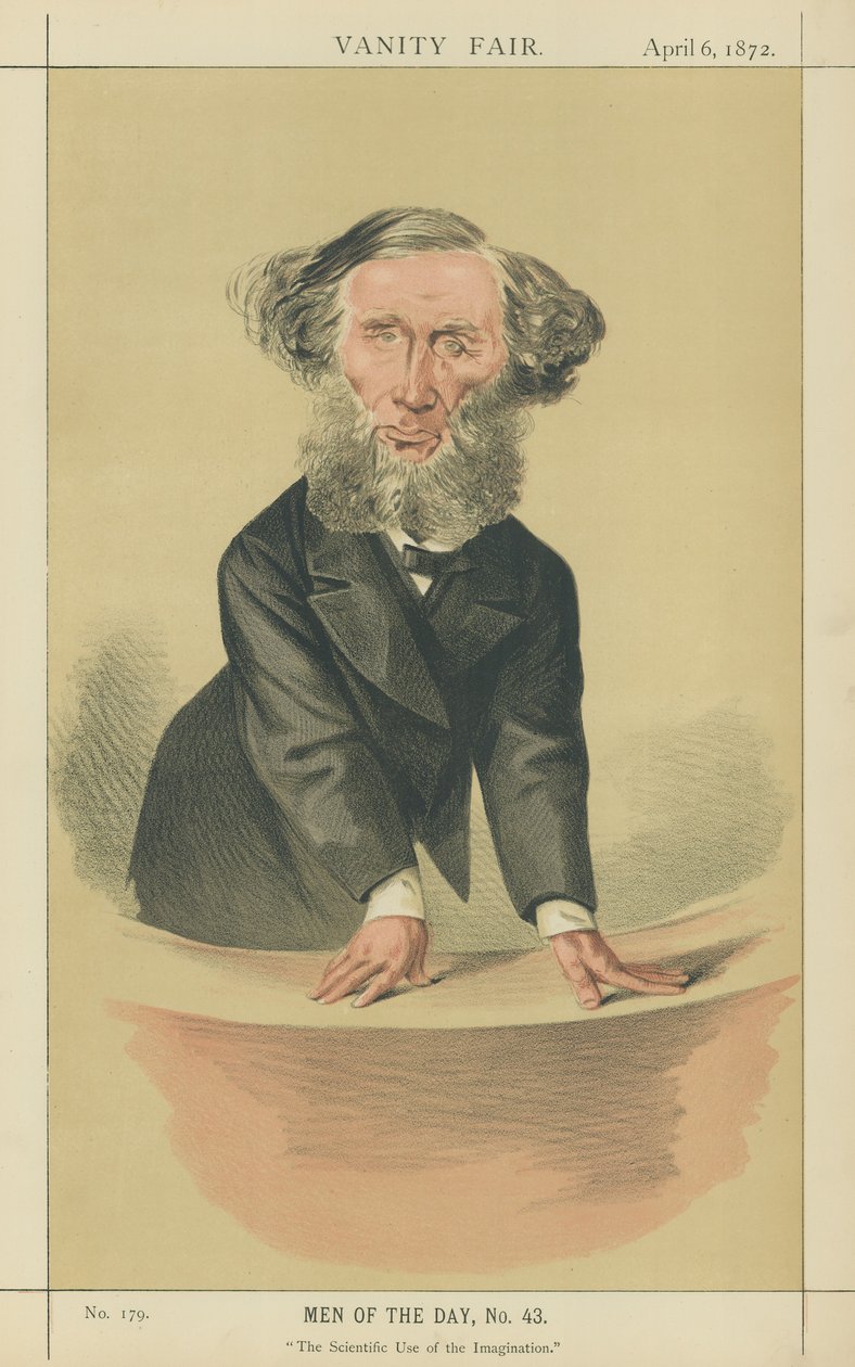 Professor John Tyndall by Adriano Cecioni