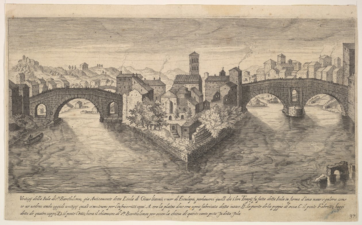 Plate 37: view of the church of San Bartolomeo all