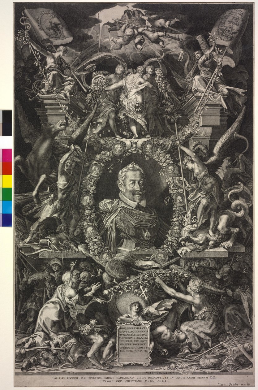 Holy Roman Emperor Matthew I by Aegidius Sadeler or Saedeler