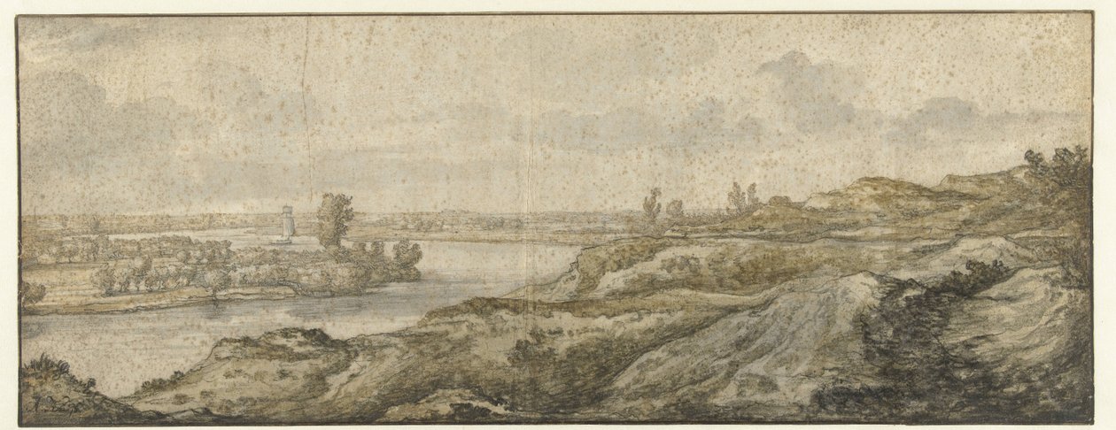 Landscape with a River by Aelbert Cuyp