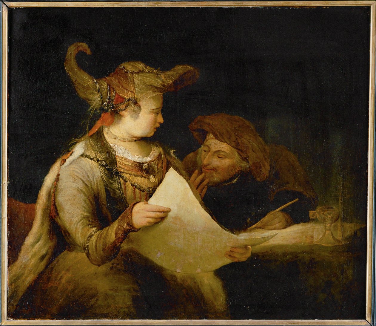 Esther and Mordechai by Aert de Gelder
