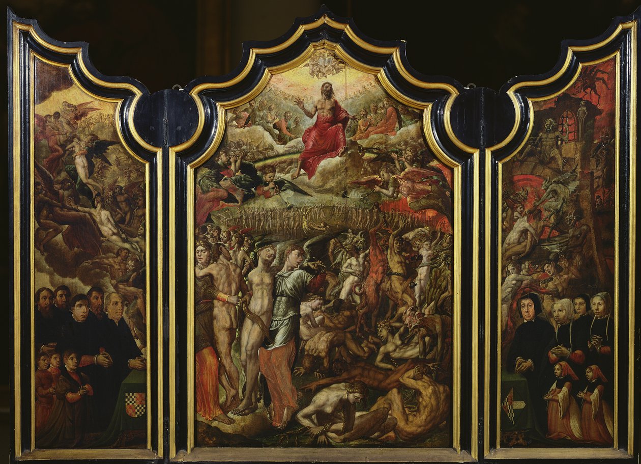 Triptych of the Last Judgement, 1555 by Aertgen Claesz van Leyden