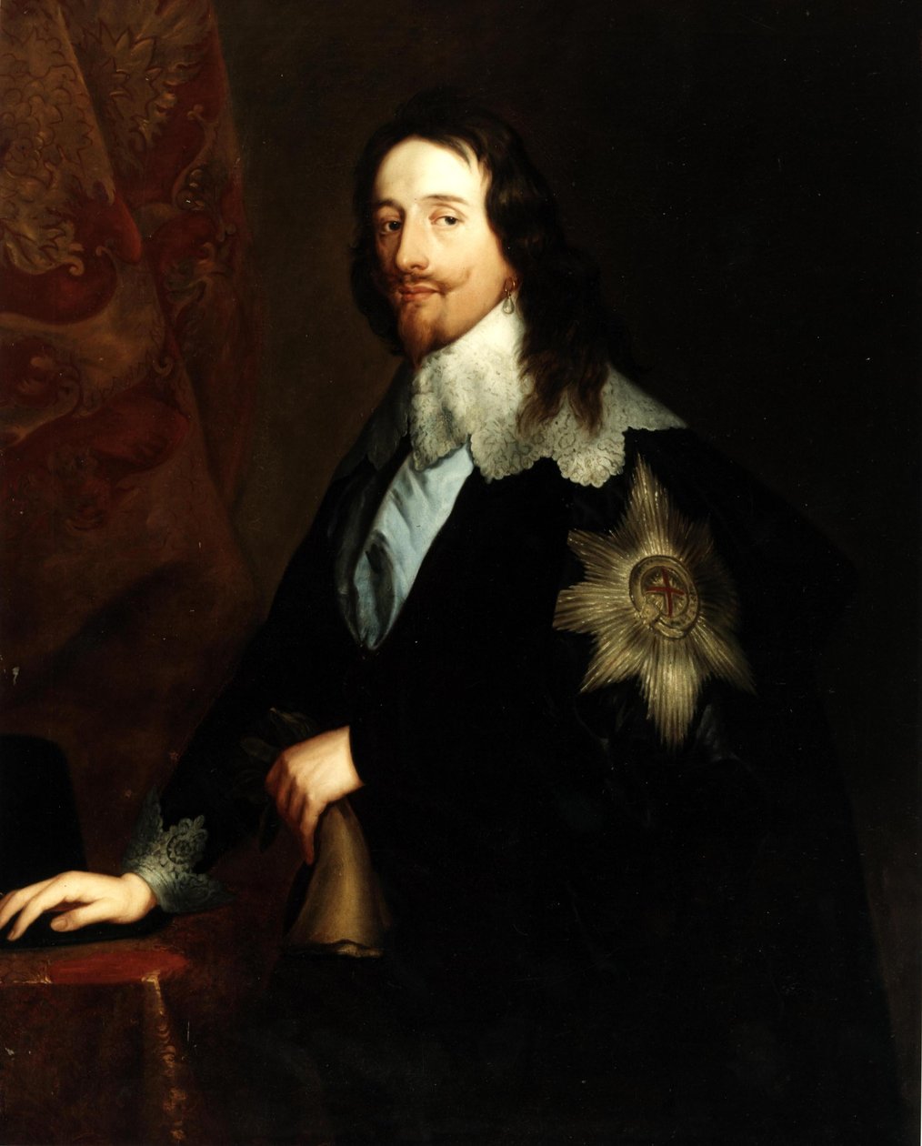 Portrait of King Charles I (1600-1649) by after Anthony van Dyck