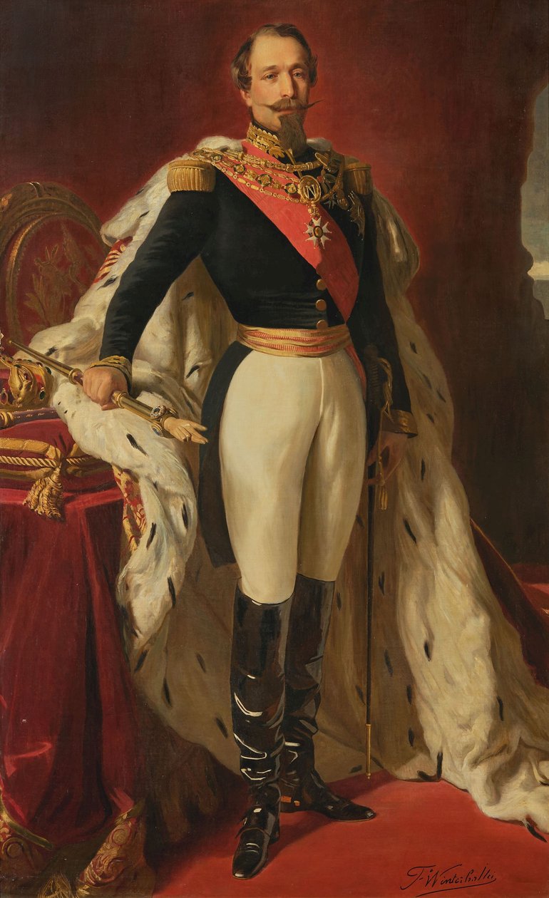 Napoleon III in Coronation Robes (after Franz Xaver Winterhalter) by after Franz Xaver Winterhalter