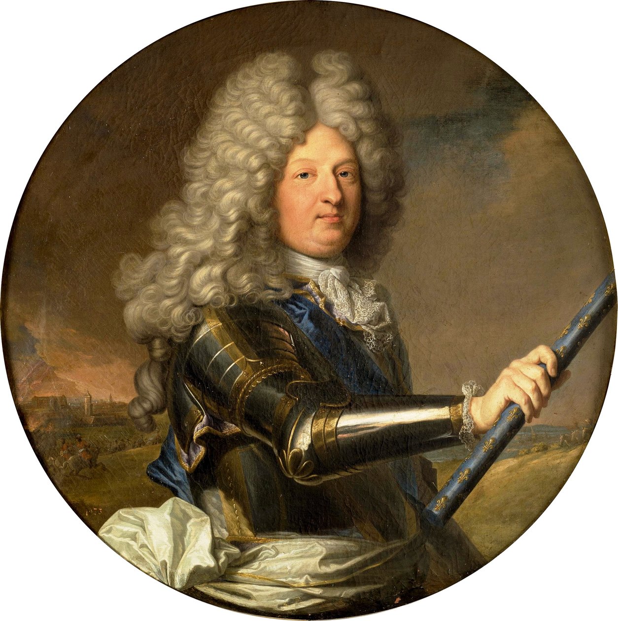 Portrait of Louis of France, Grand Dauphin by After Hyacinthe Rigaud