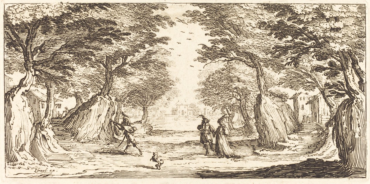 Landscape by After Jacques Callot