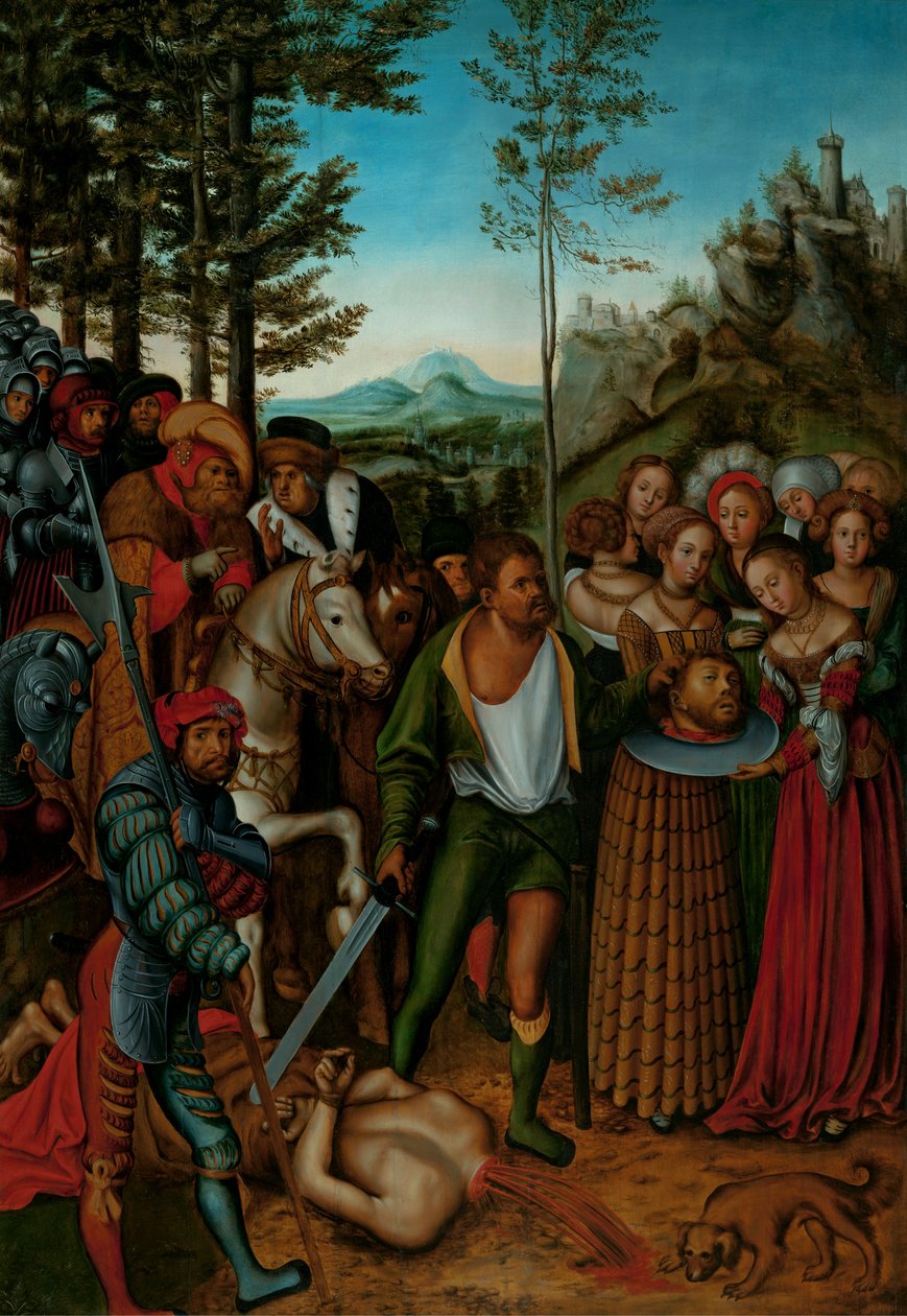 Beheading of John the Baptist by after Lucas Cranach the Elder