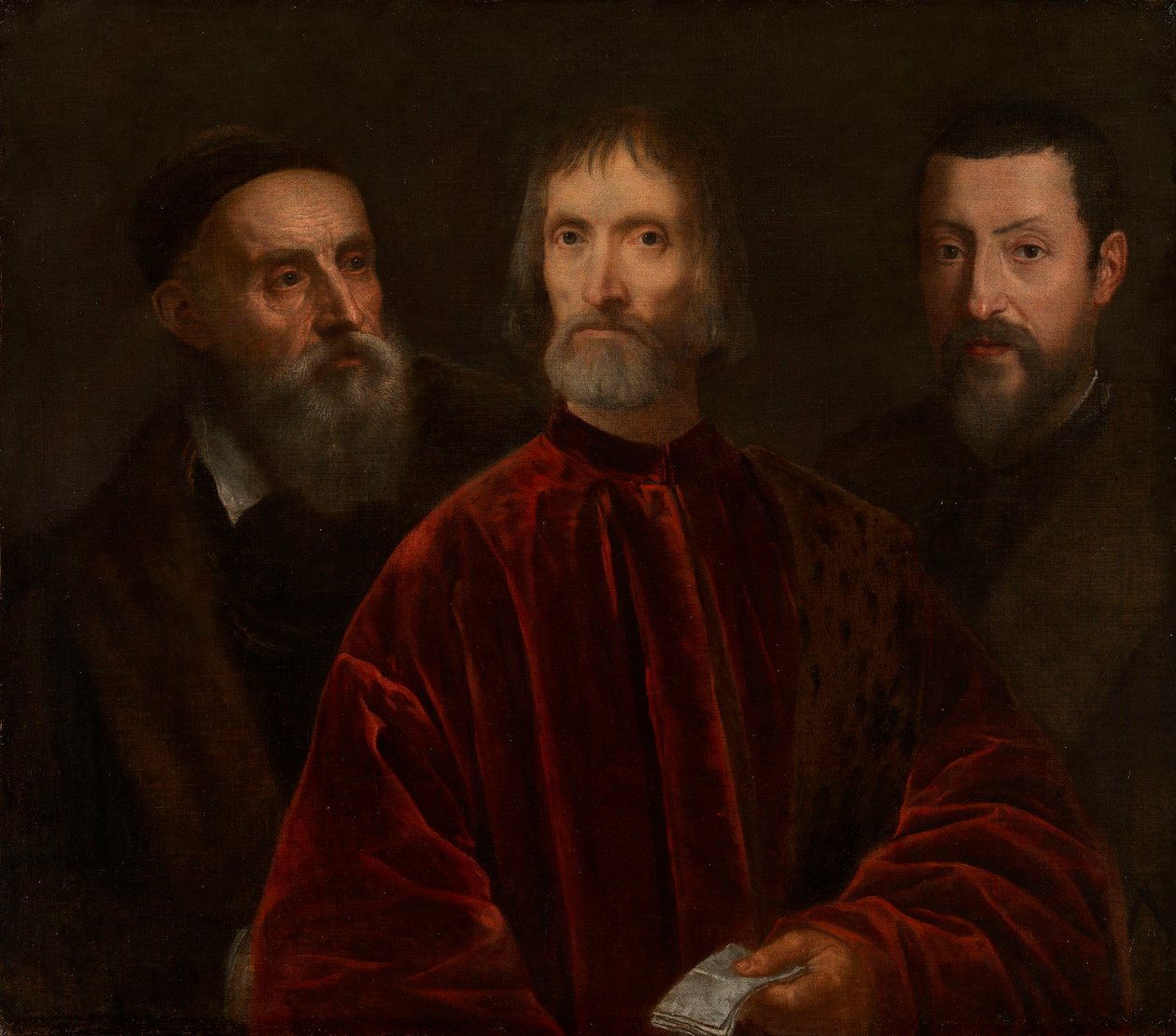 Titian and his Friends by after Titian