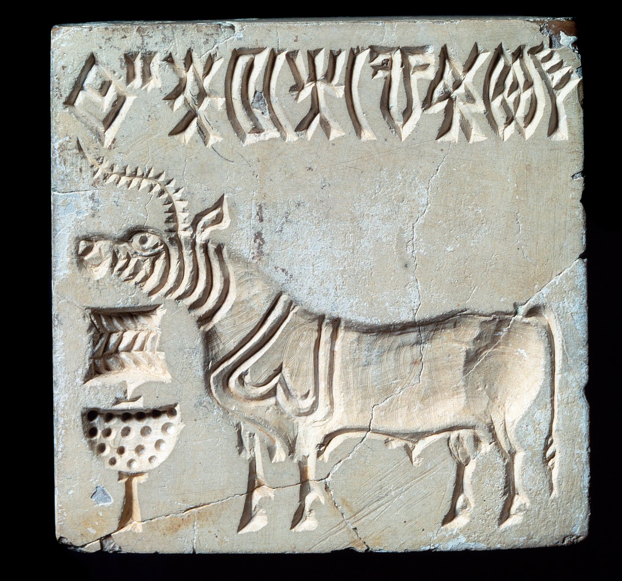 Stone Seal, from Mohenjo-daro, 26th-25th Century BC by Age Bronze
