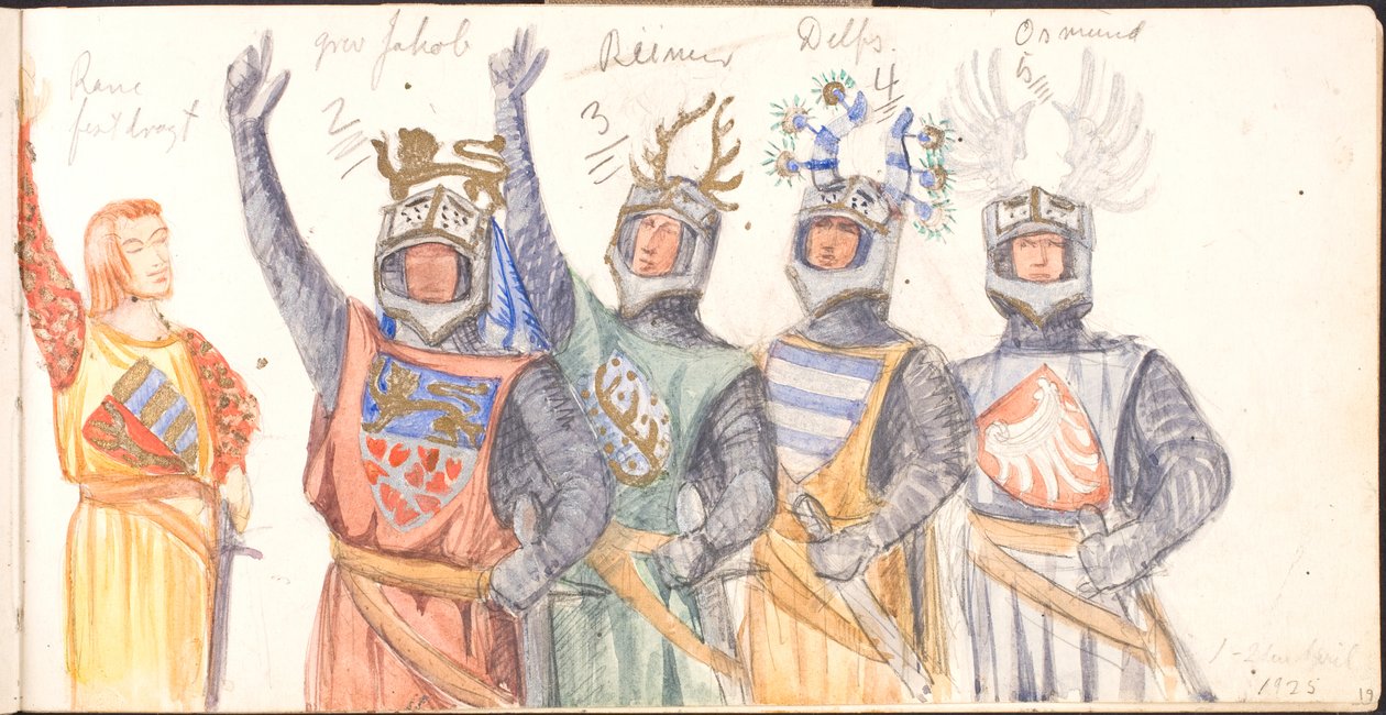 The Marshal and His Men by Agnes Slott Møller