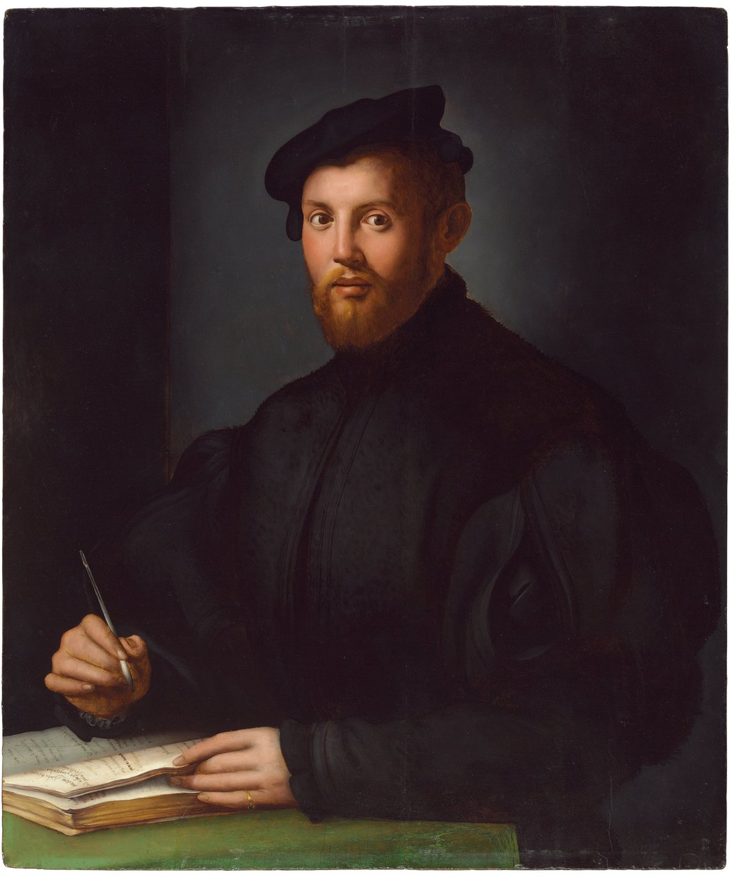 Portrait of a Young Man with a Book by Agnolo Bronzino