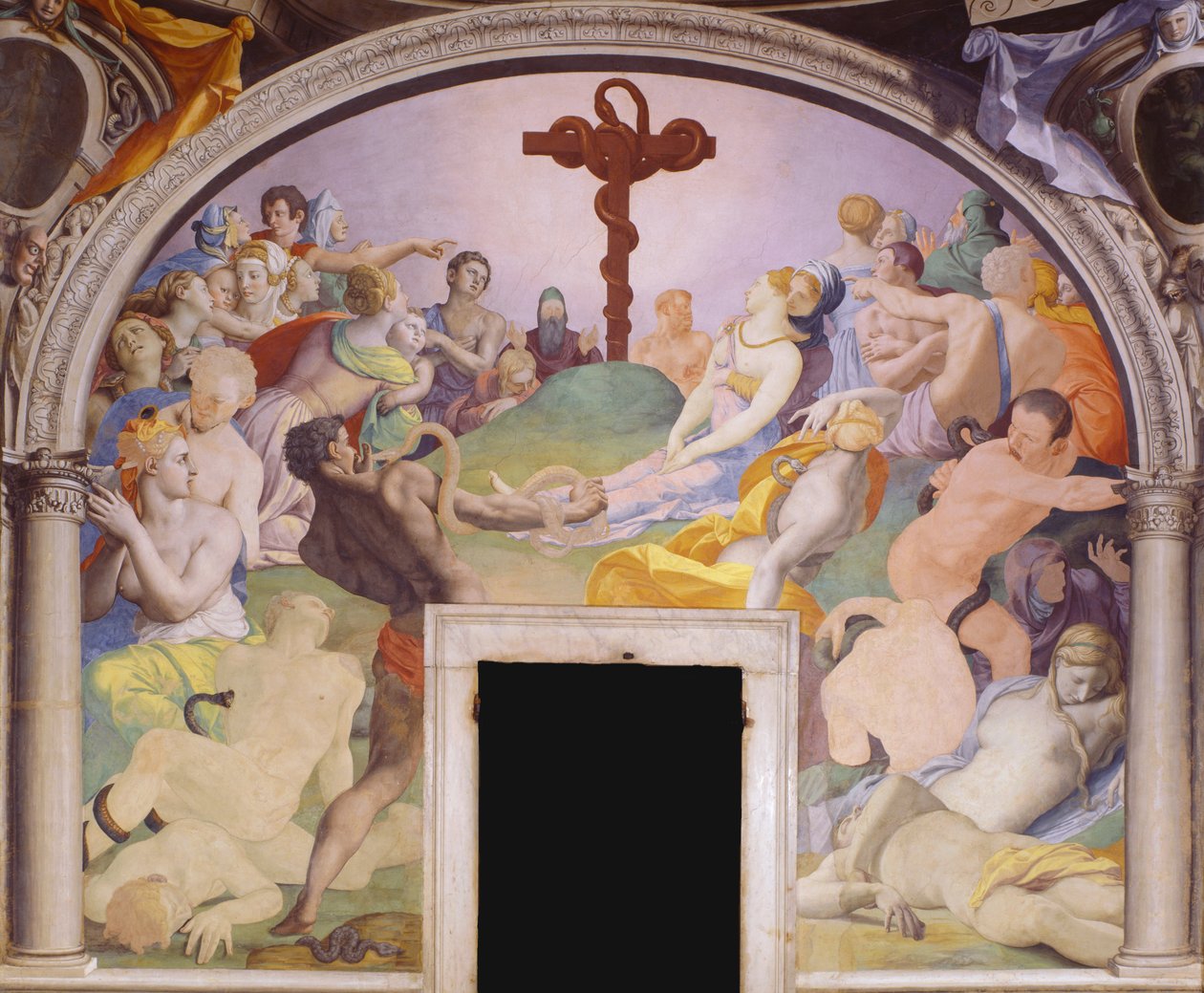 The Brazen Serpent, 1540-1545 by Agnolo Bronzino