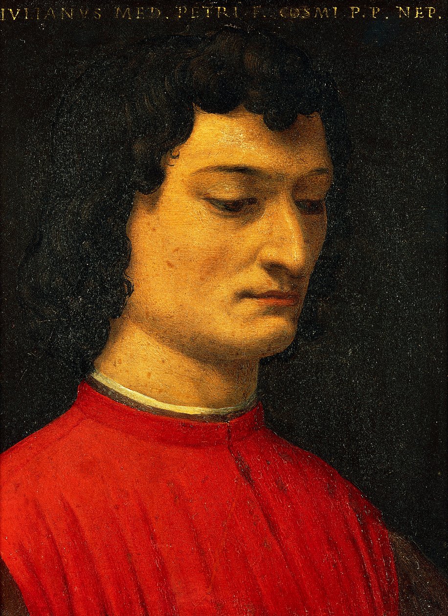 Portrait of Giuliano de Medici by Agnolo Bronzino