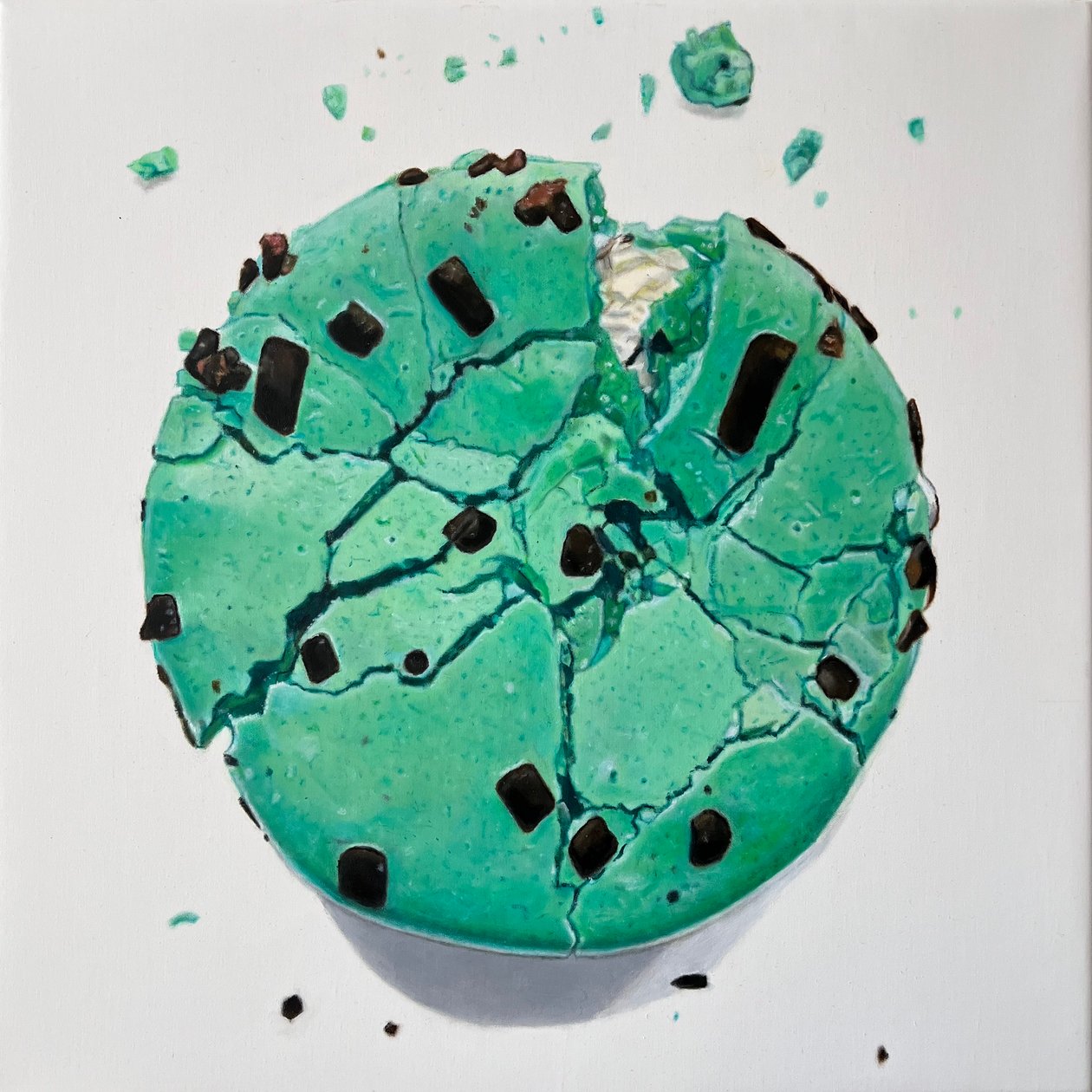 Abstract Macaron, 2025 by Agnès Lefèvre