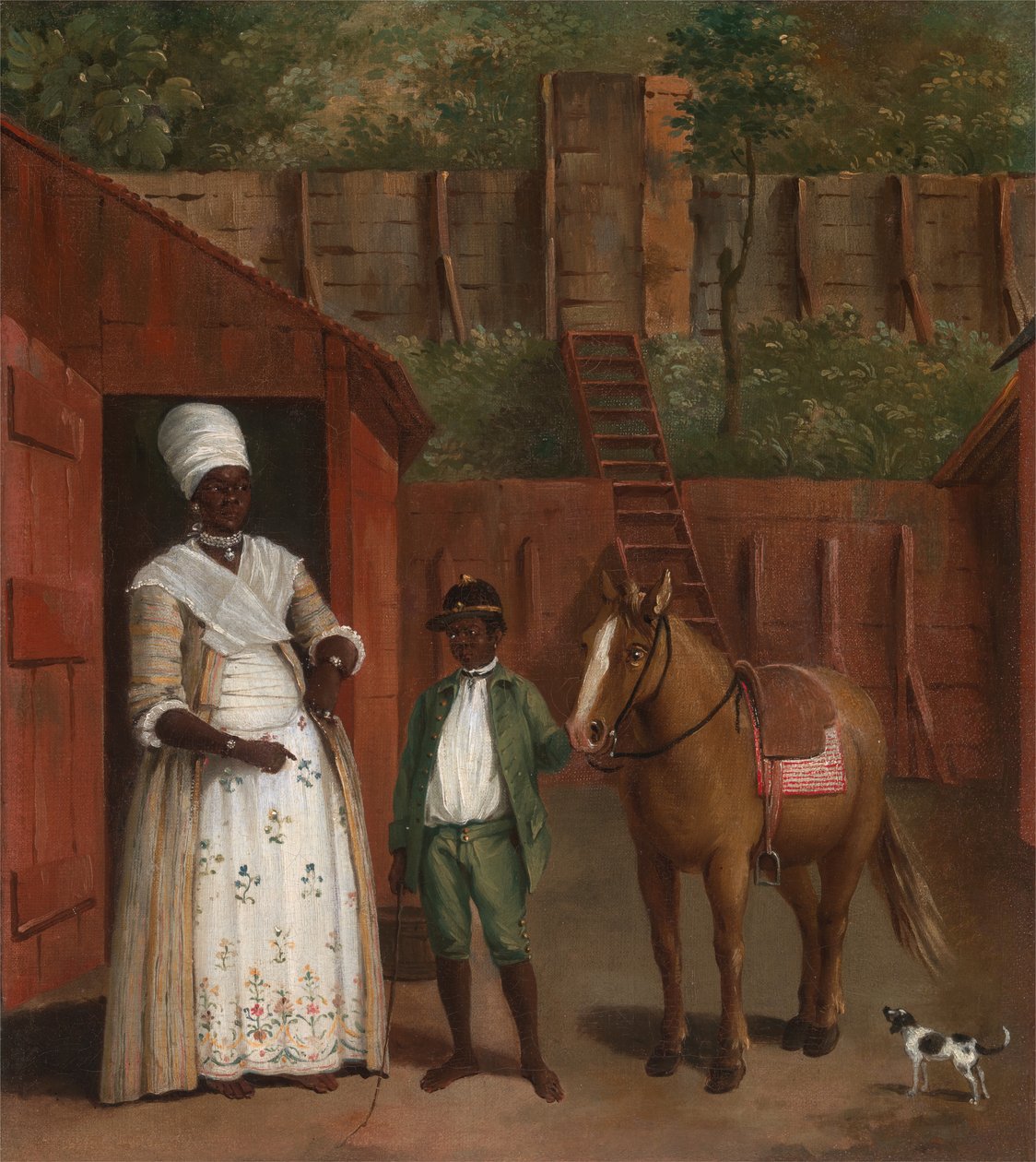 A Mother with her Son and a Pony, ca. 1775 by Agostino Brunias