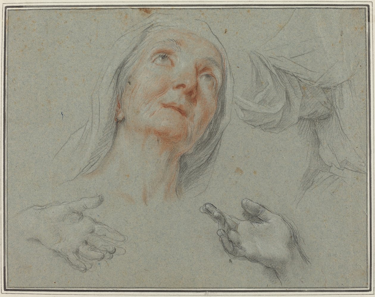 Studies for Saint Anne in 