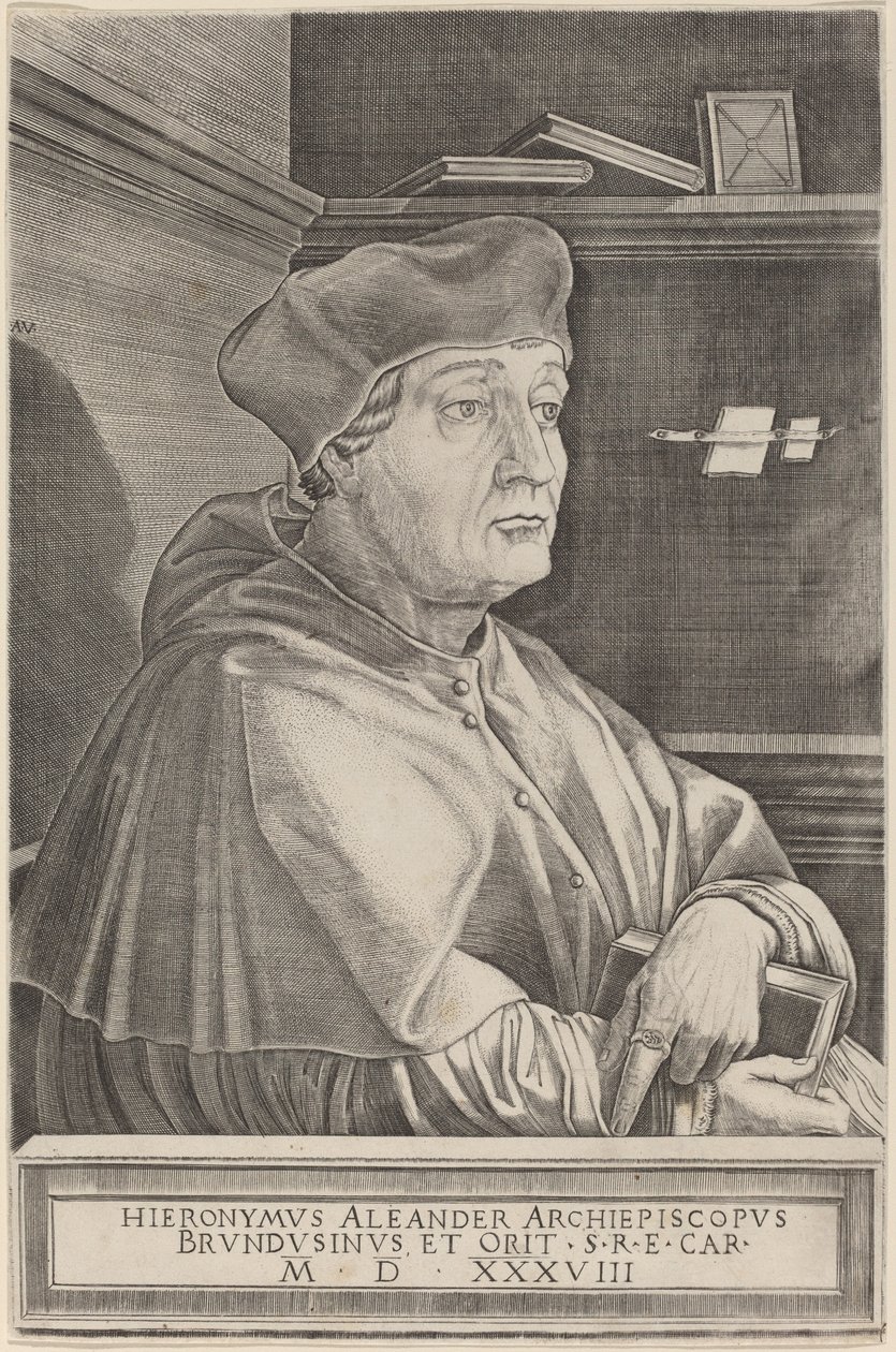 Hieronymus Alexander, Archbishop of Brindisi by Agostino dei Musi