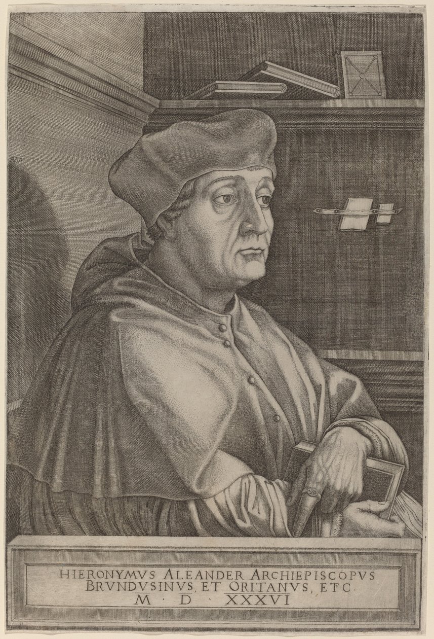 Hieronymus Alexander, Archbishop of Brindisi by Agostino dei Musi