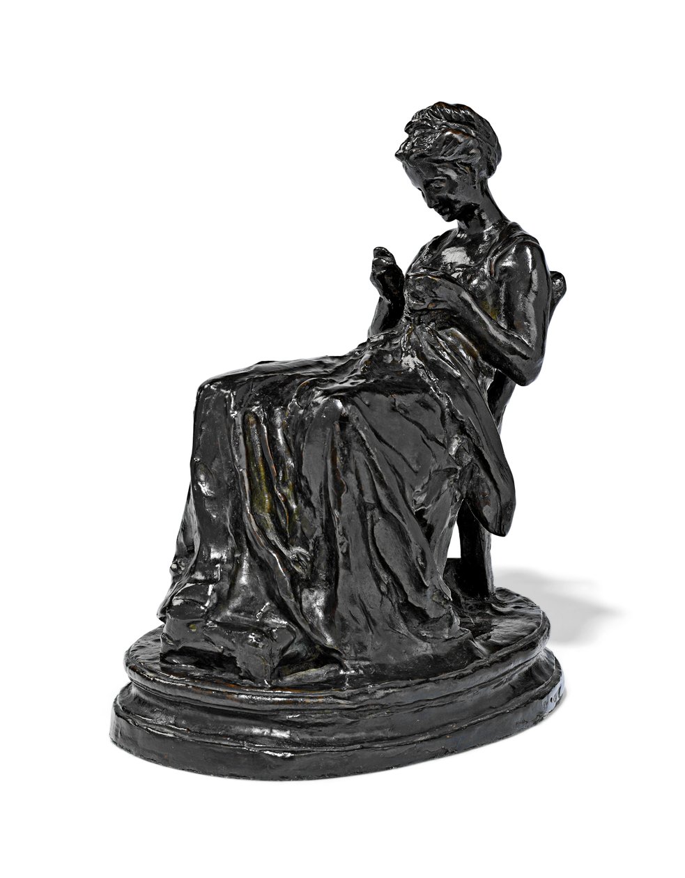 La Brodeuse by Aime Jules Dalou