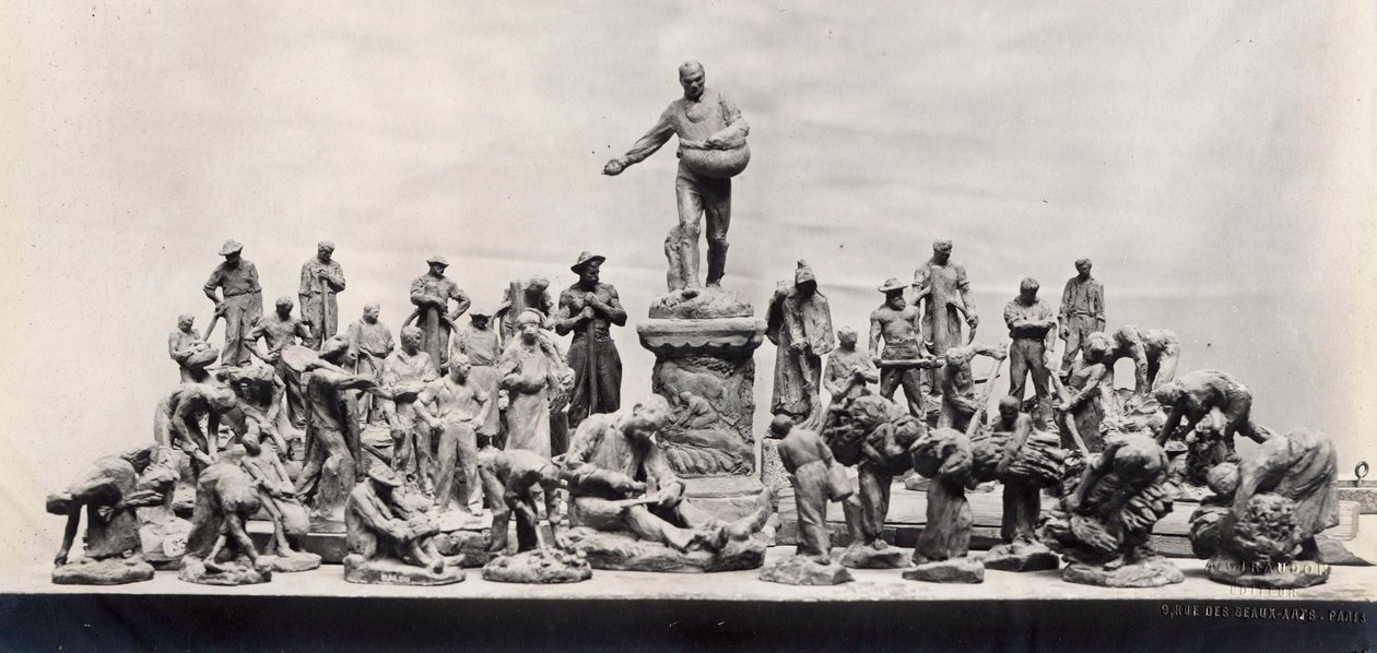 Monument to the Workers by Aime Jules Dalou