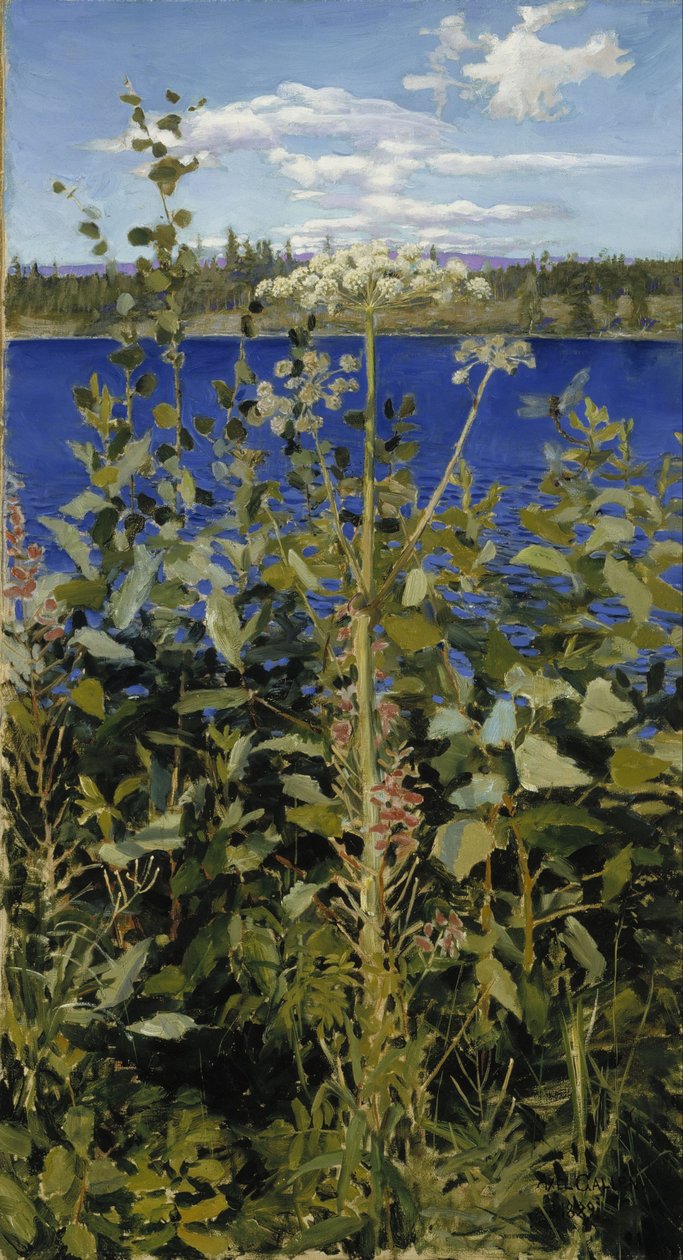 Wild Angelica by Akseli Gallen Kallela