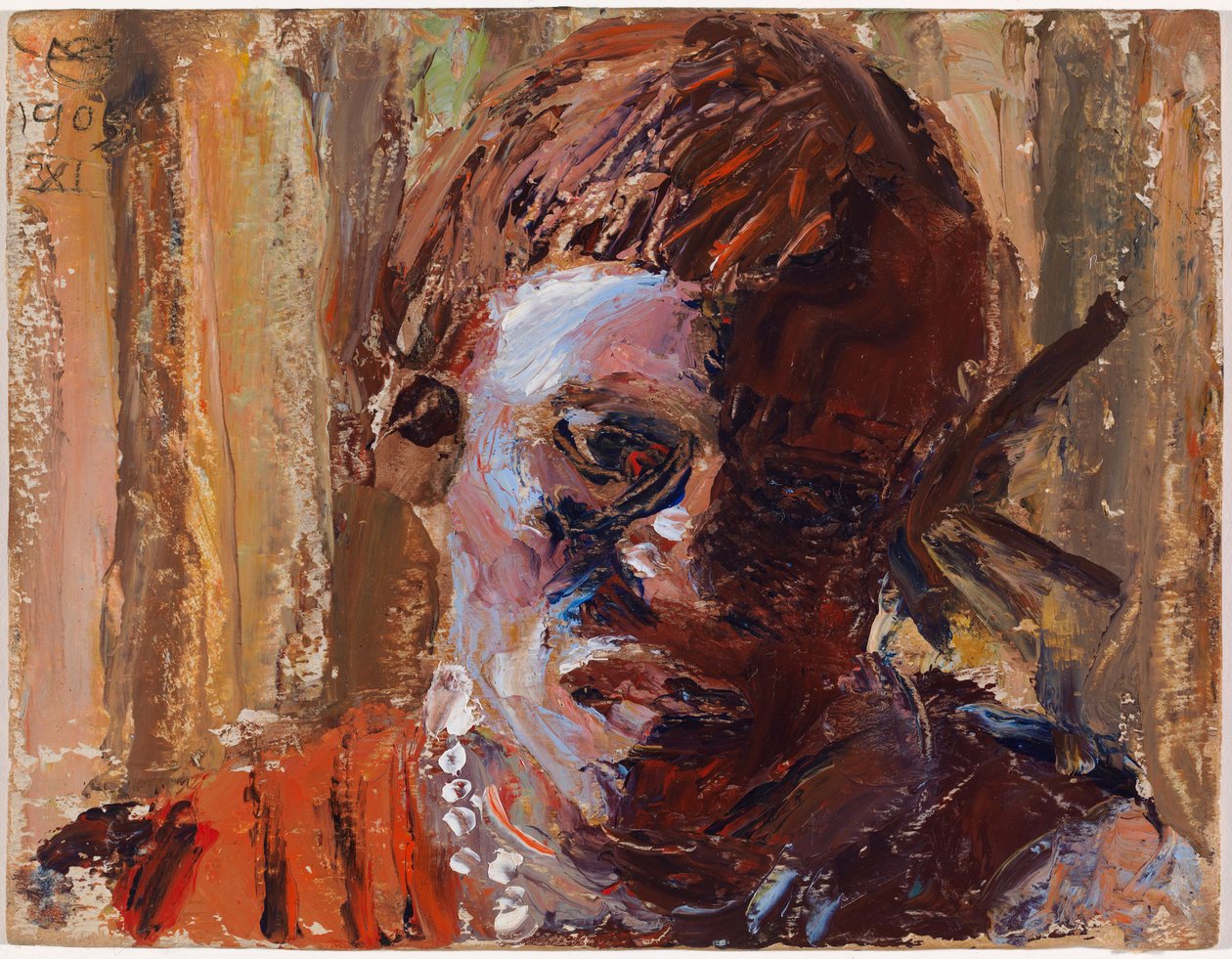 A Kikuyu Man by Akseli Gallen-Kallela
