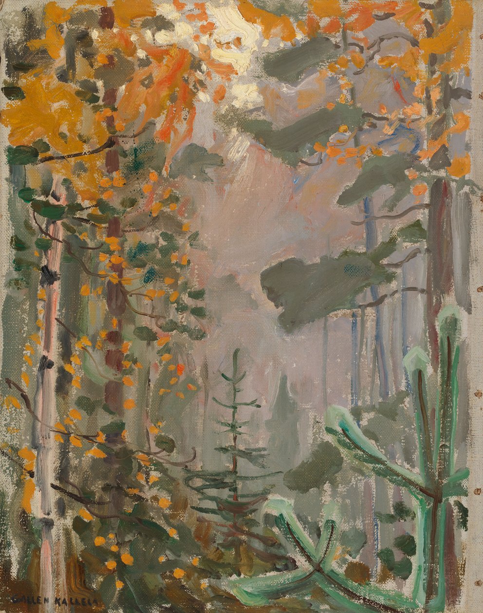 Autumn Landscape by Akseli Gallen-Kallela