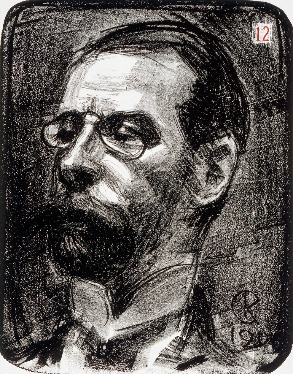 Portrait of Axel Berndtson by Akseli Gallen-Kallela