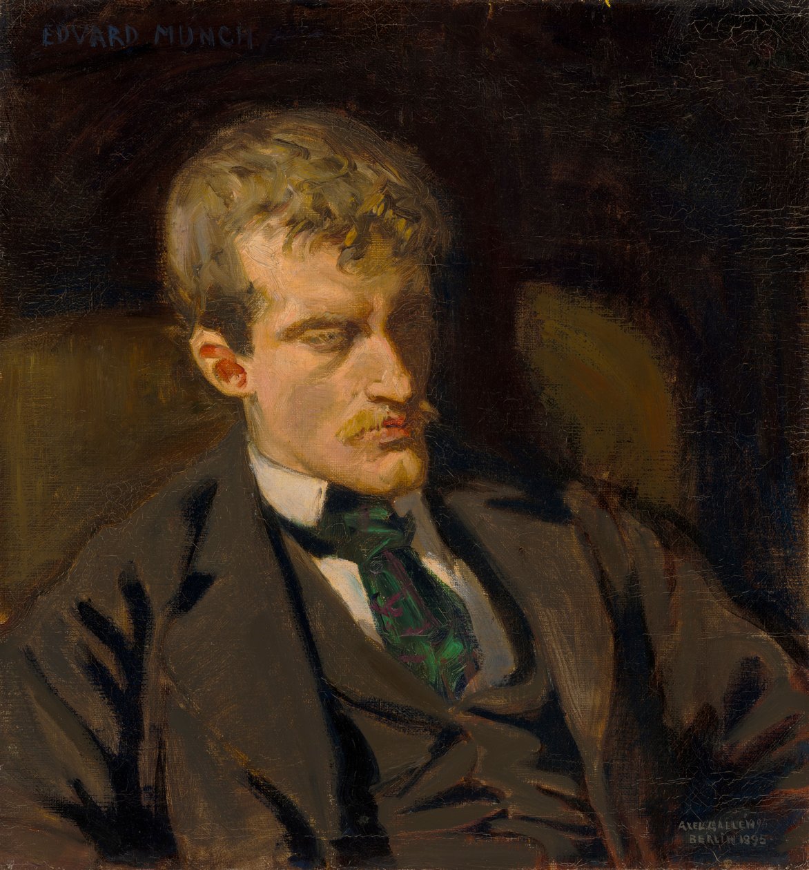 Portrait of Edvard Munch by Akseli Gallen-Kallela