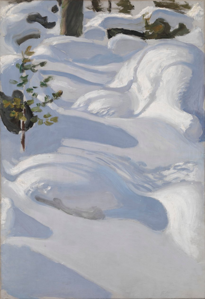Sunshine on Snow by Akseli Gallen-Kallela