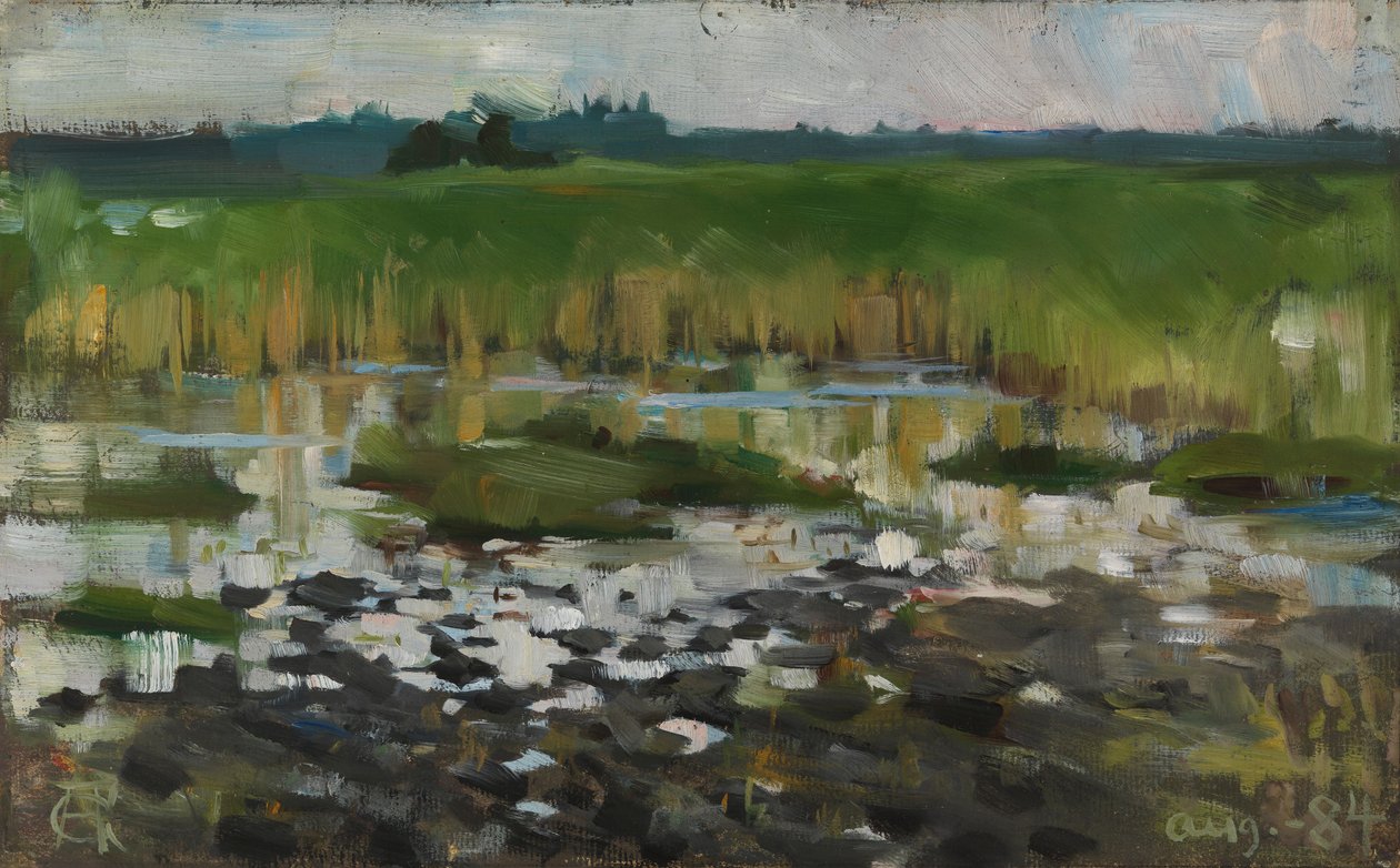 The Rushes by Akseli Gallen-Kallela