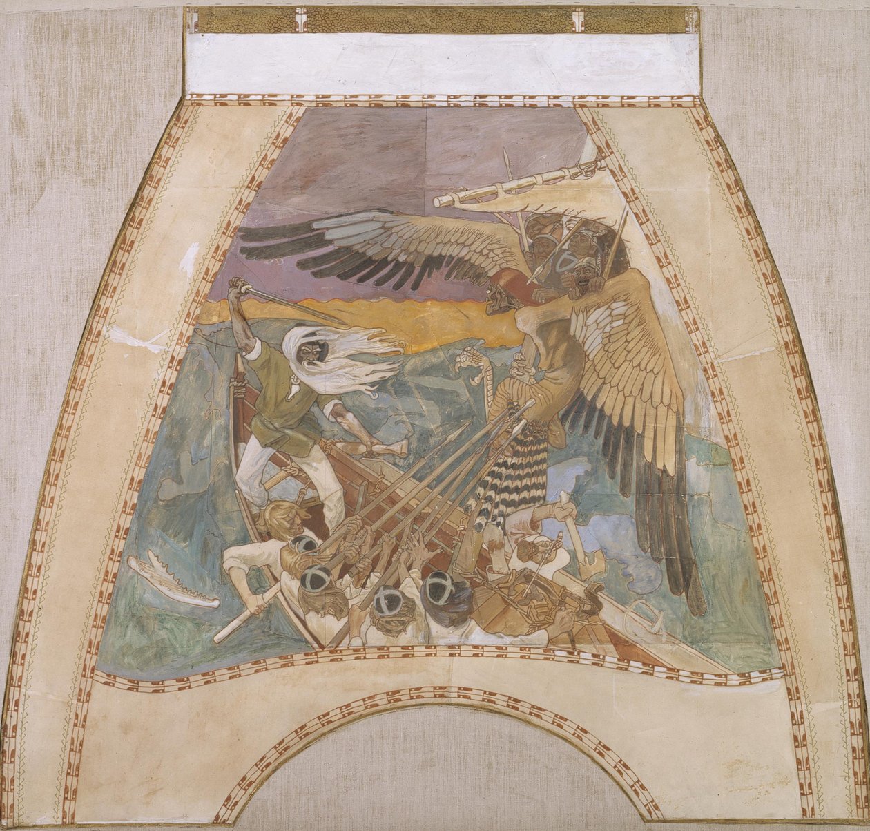 The Defense of the Sampo, c. 1900 by Akseli Gallen Kallela