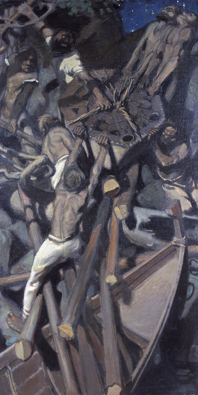 The Abduction of Sampo by Akseli Valdemar Gallen Kallela