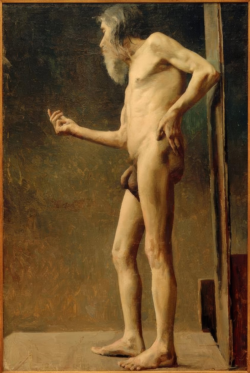 Study of an Old Man by Akseli Valdemar Gallen Kallela