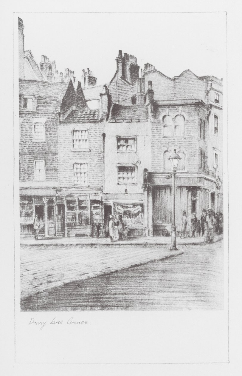 London Lanes: Drury Lane Corner by Alan Stapleton