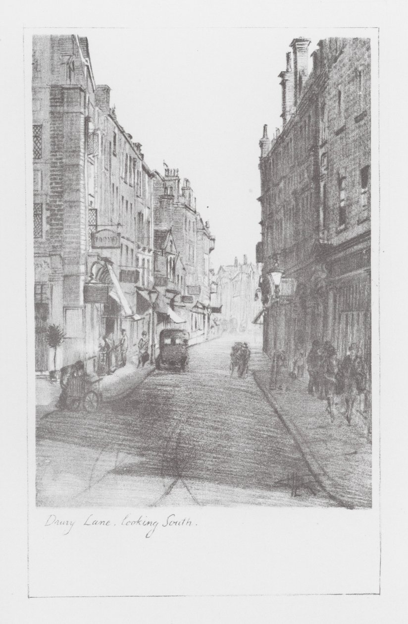 London Lanes: Drury Lane, looking South by Alan Stapleton
