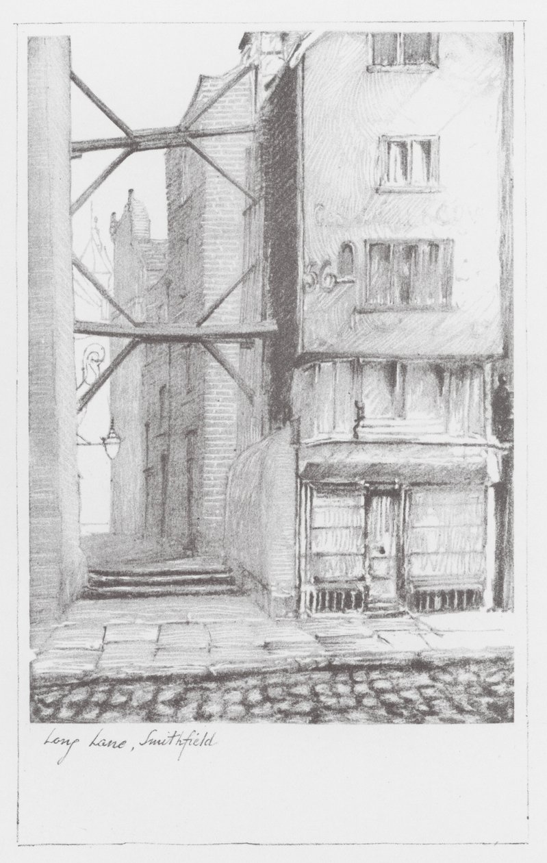 London Lanes: Long Lane, Smithfield by Alan Stapleton