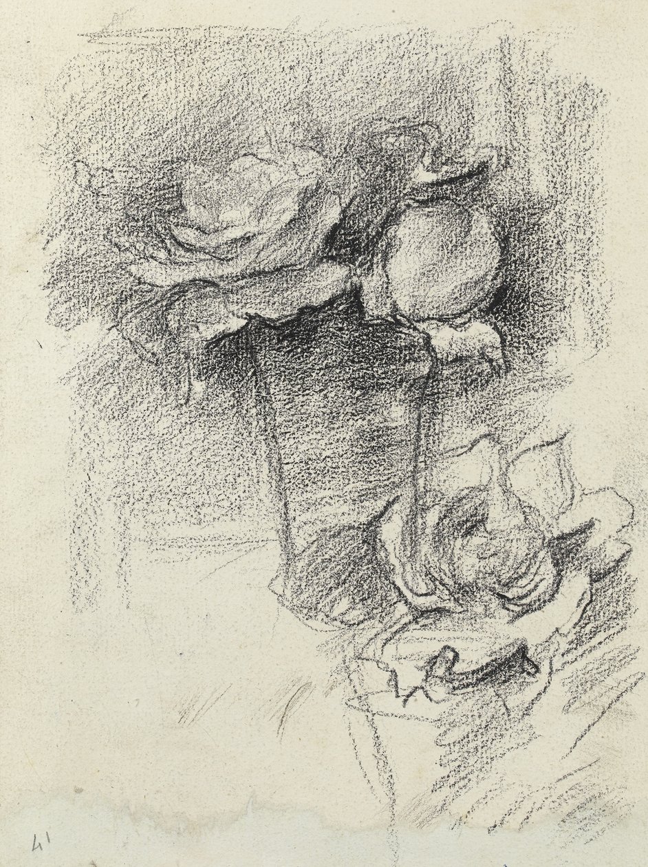 Still Life of Roses in a Vase by Albert de Belleroche