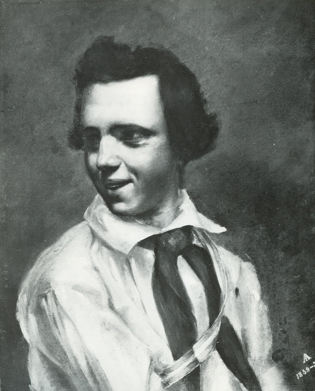 Albert Anker as Zofinger Student by Albert Anker