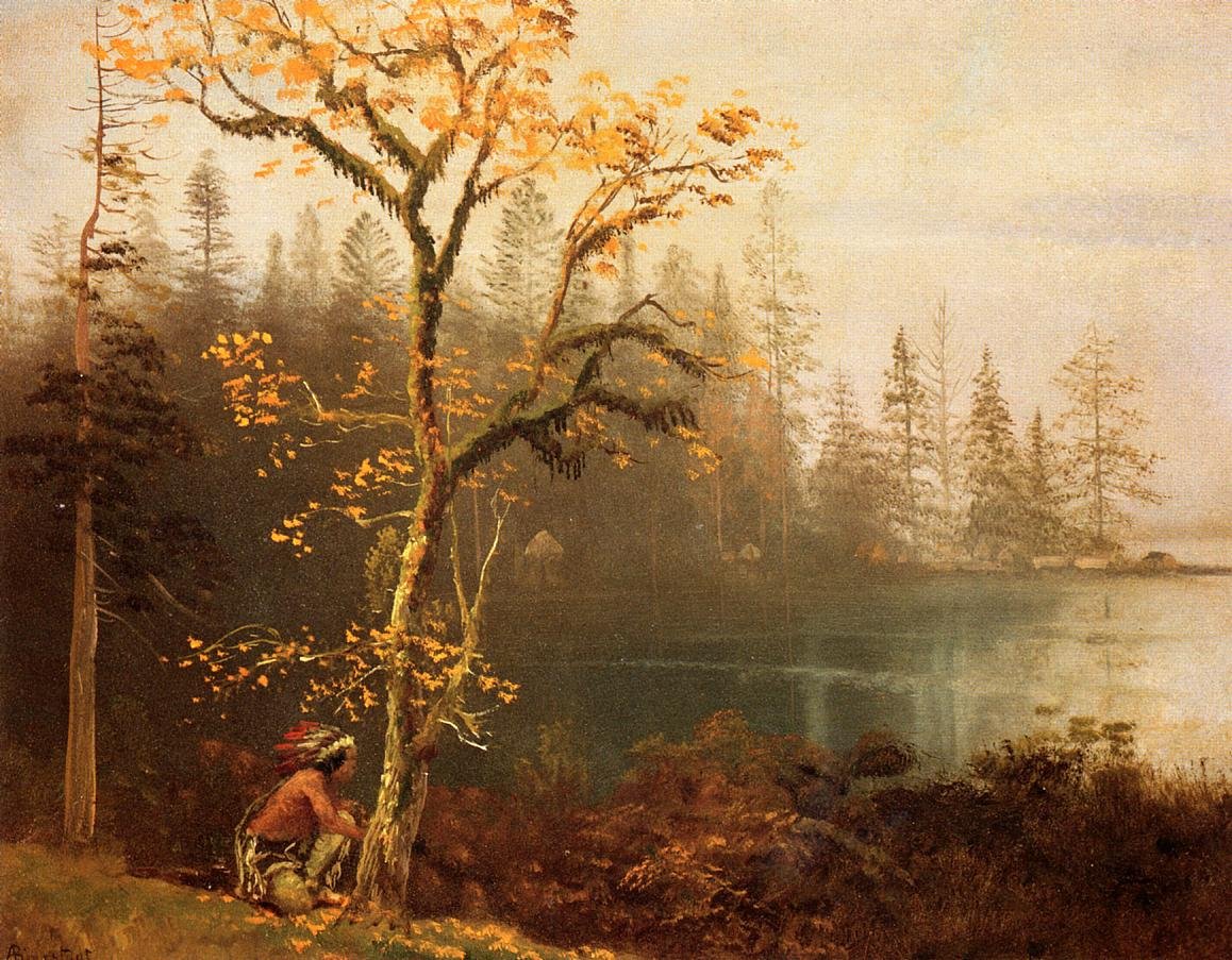 Indian Scout by Albert Bierstadt